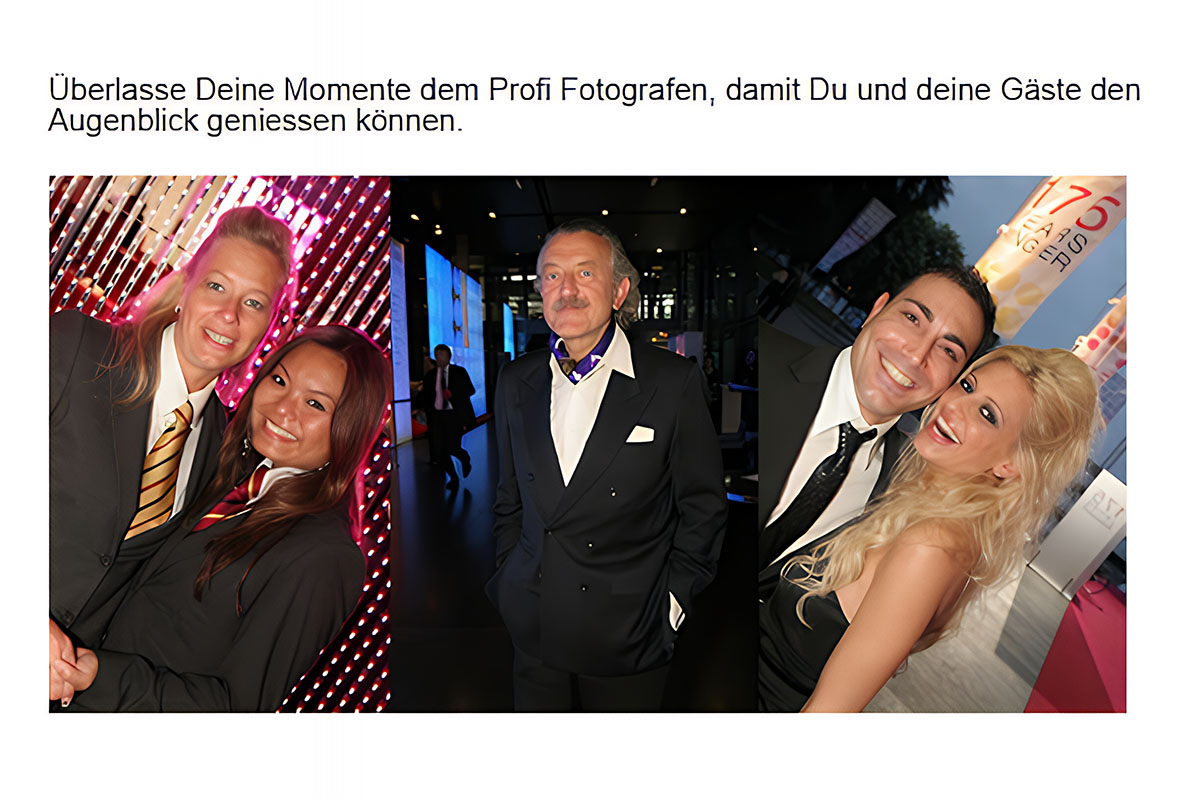 Fotograf für Anlass