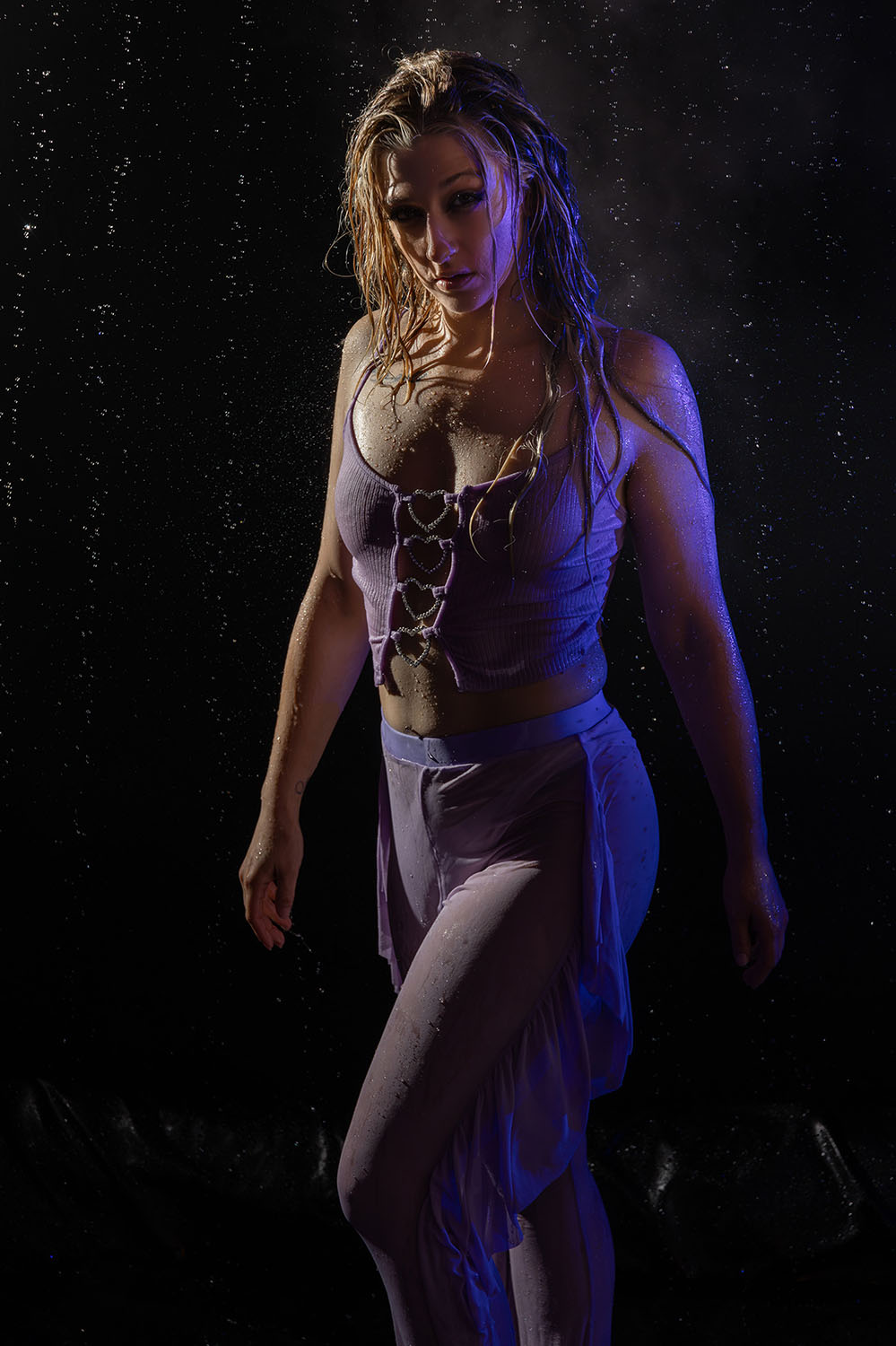 Regen Fotoshooting im Studio