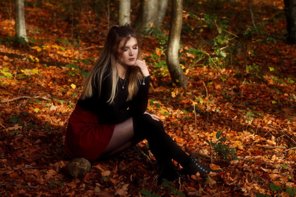 Fotoshooting im Herbst