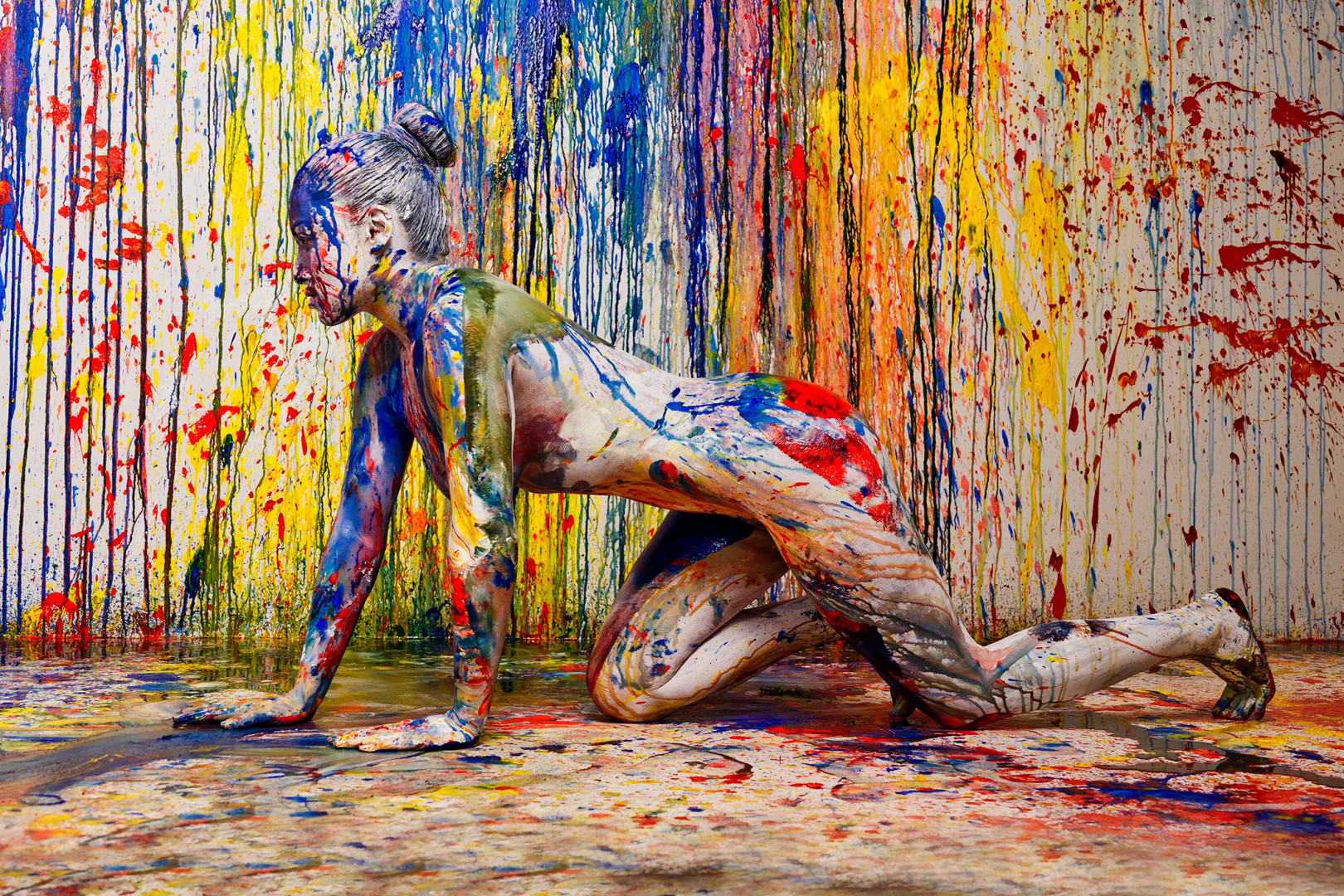 Kunst auf nackter Haut - Fotografie im Studio