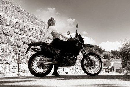 Motorrad Fotoshooting 